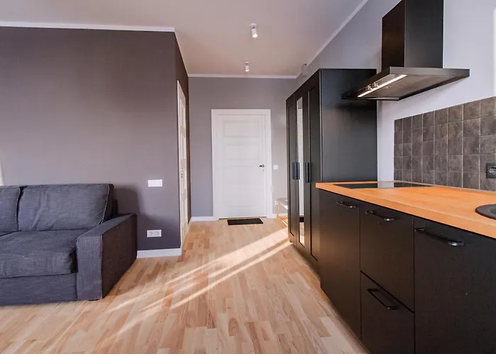 Dzīvoklis Modern In Old With A River View Riga